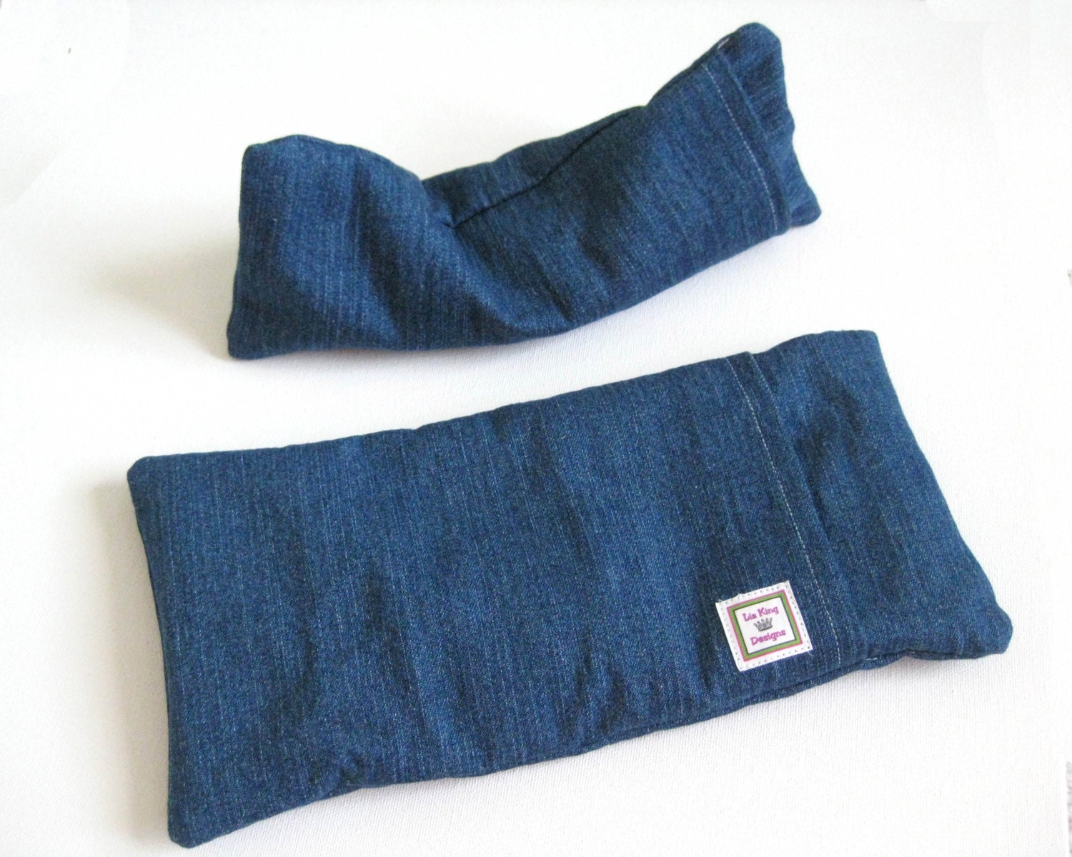 Heizkissen Und Beruhigende Augen-Kissen-Denim/Microwavable Heizung Kühlpads Heat Pack Mit Reis Abnehmbare Abdeckung von Etsy - lizkingdesigns