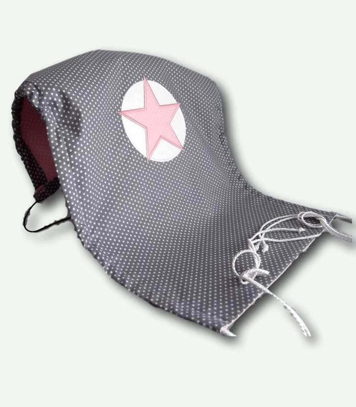 Sonnensegel Kinderwagen Grau-Altrosa Sonnensegel Kinderwagen Grau-Altrosa von Etsy - loveclothingByAnne