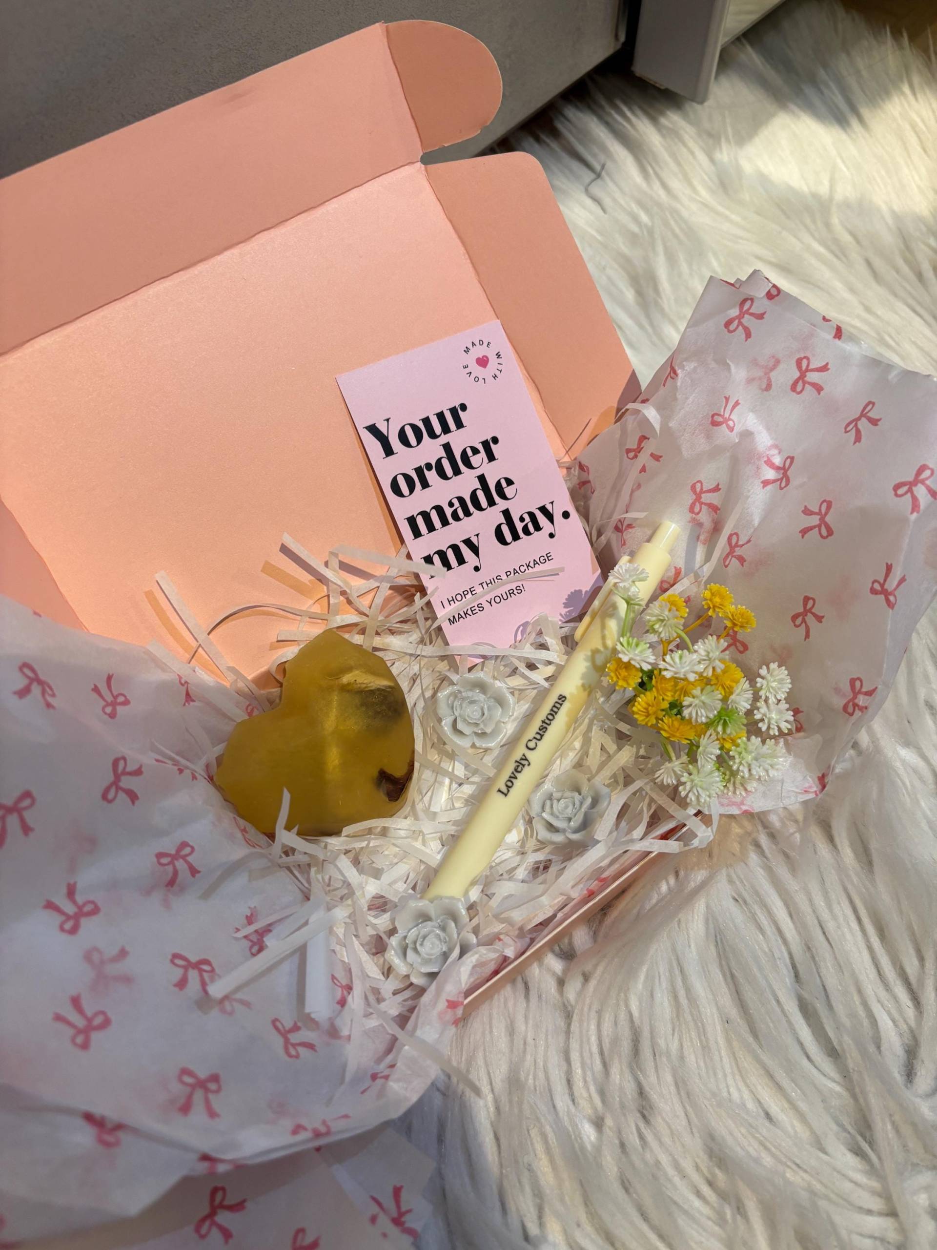 Golden Calm Box von Etsy - lovelycustomsvienna