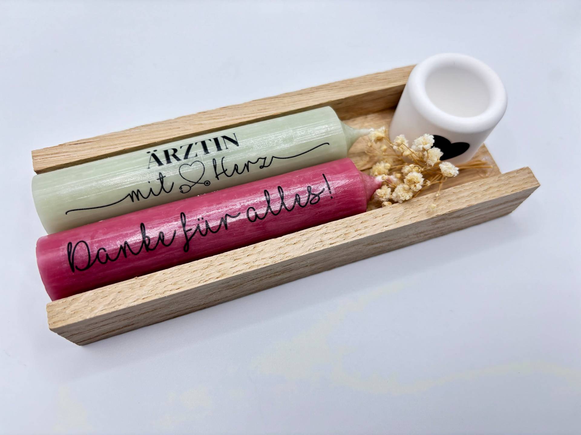 Geschenk - Ärztin Mit Herz | Arzt/Arztpraxis Danke Dankeschön Kerzen Kerzenhalter Geschenkbox Holz Blumen Geschenk - Ärztin Mit Herz | Arzt/Arztpraxis Danke Dankeschön Kerzen Kerzenhalter Geschenkbox Holz Blumen von Etsy - lovelygiftsbyliz