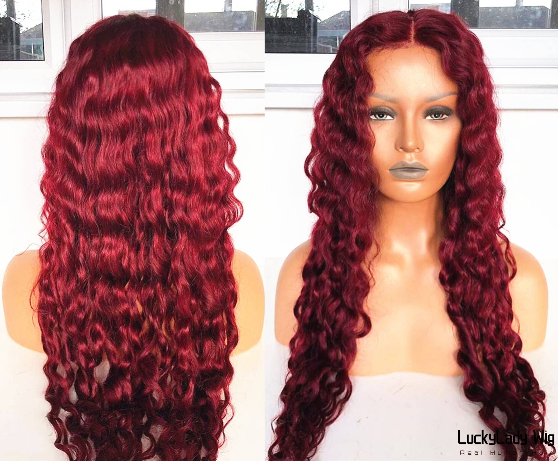 99J Red Wine Burgundy Lose Lockiges Haar Perücken Frontal 13x4 Spitze Perücke Prelucked Echthaar Vorne 13x6 Für Frauen Glueless 99J Red Wine Burgundy Lose Lockiges Haar Perücken Frontal 13x4 Spitze Perücke Prelucked Echthaar Vorne 13x6 Für Frauen Glueless von Etsy - luckyladyhair