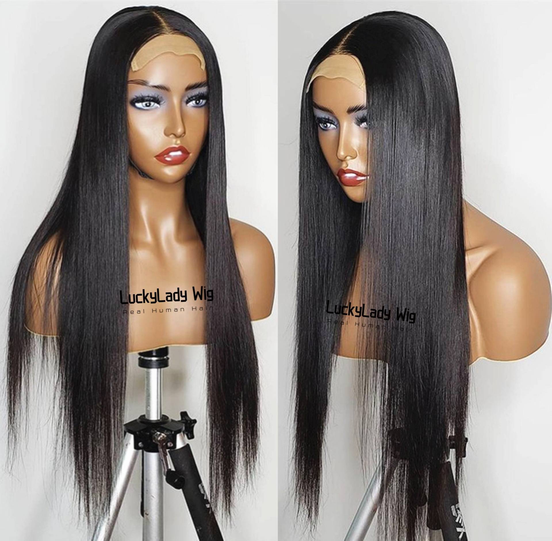 Wear&go Hd 5x5 Spitzenperücken, Vorgelocktes Haar, Seide, Gerade, Leimlose Echthaar-Perücke, Leicht Zu Tragende Damen-Perücke Mit Babyhaar Wear&go Hd 5x5 Spitzenperücken, Vorgelocktes Haar, Seide, Gerade, Leimlose Echthaar-Perücke, Leicht Zu Tragende Damen-Perücke Mit Babyhaar von Etsy - luckyladyhair