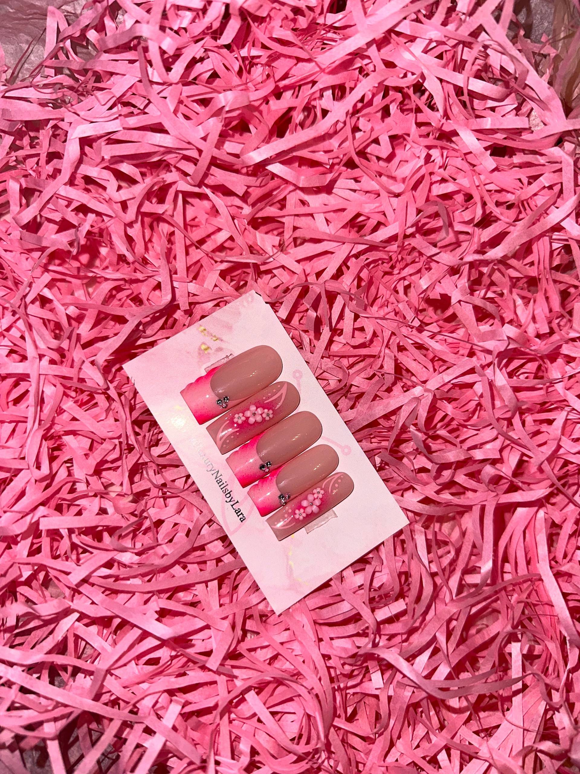 Press On Nails | Beauty 10 Stück Press On Nails | Beauty 10 Stück von Etsy - luxurynailsbylara