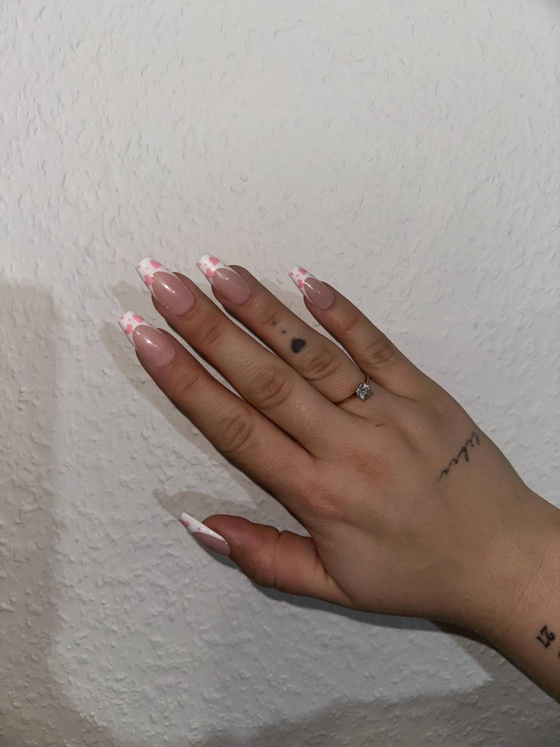 Press On Nails | Valentine 10 Stück von Etsy - luxurynailsbylara