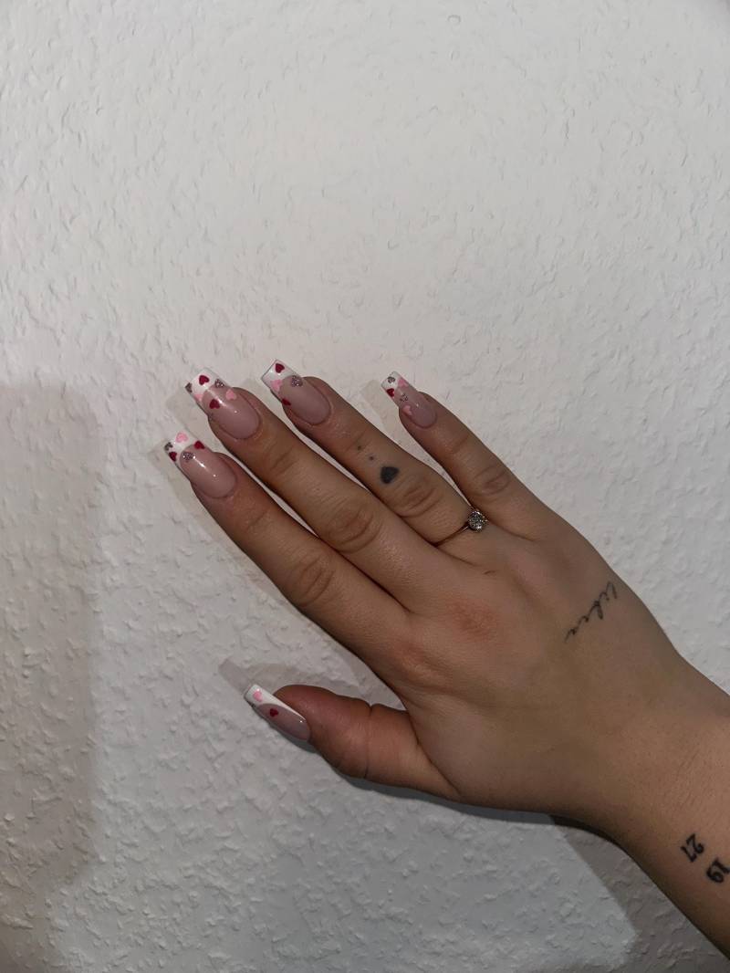 Press On Nails | Valentine 2 10 Stück von Etsy - luxurynailsbylara