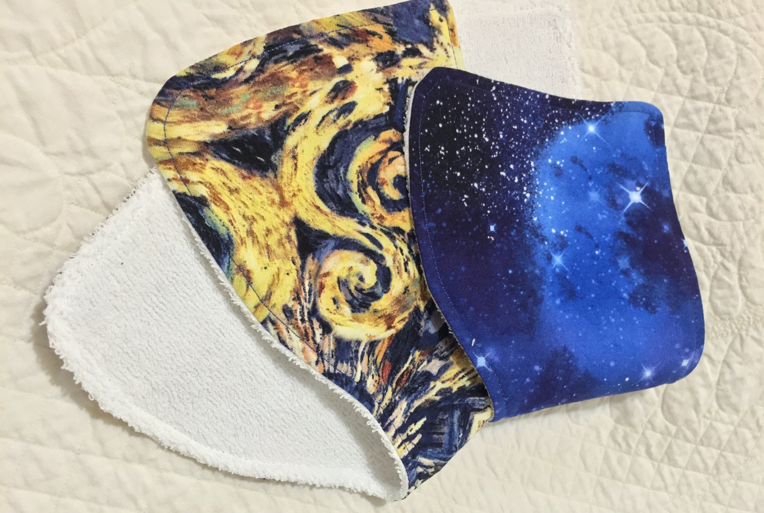 Baby Spucktuch Doctor Who Set Von Zwei Spucktücher Mit Frottee Quiltsy Handgemacht von Etsy - lynndalou