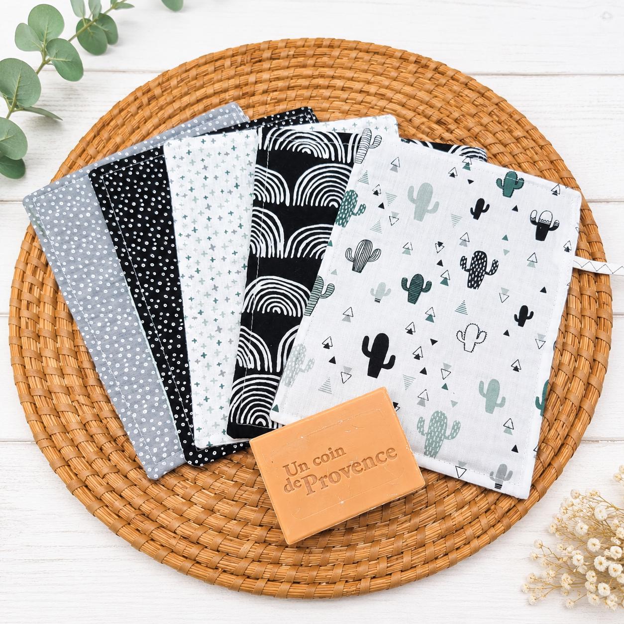 5Er Set Handgemachte Waschlappen Für Baby Und Kinder - Baumwolle, Waffelstoff Wiederverwendbares Pflege Mit Süßen Kaktusmotiv 5Er Set Handgemachte Waschlappen Für Baby Und Kinder - Baumwolle, Waffelstoff Wiederverwendbares Pflege Mit Süßen Kaktusmotiv von Etsy - madebyJarka