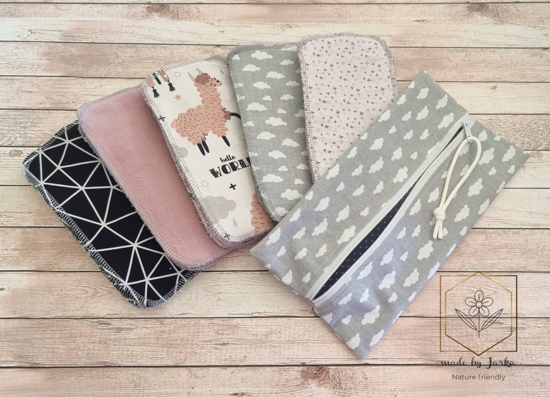 Waschbare Feuchttücher+ Nasstasche, "Lama", Waschlappen, Babytücher, Bidet Tücher, Toilettentücher, Waschbar, Wiederverwendbar, Geschenk Waschbare Feuchttücher+ Nasstasche, "Lama", Waschlappen, Babytücher, Bidet Tücher, Toilettentücher, Waschbar, Wiederverwendbar, Geschenk von Etsy - madebyJarka