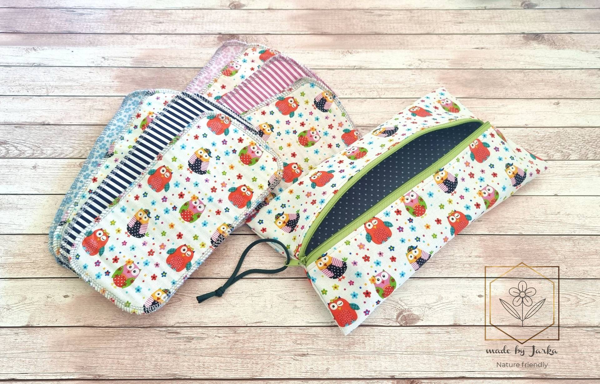 Waschbare Feuchttücher + Nasstasche, Waschlappen, Babytücher, Bidet Tücher, Toilettentücher, Waschbar, Wiederverwendbar, Geschenk, Hygiene Waschbare Feuchttücher + Nasstasche, Waschlappen, Babytücher, Bidet Tücher, Toilettentücher, Waschbar, Wiederverwendbar, Geschenk, Hygiene von Etsy - madebyJarka
