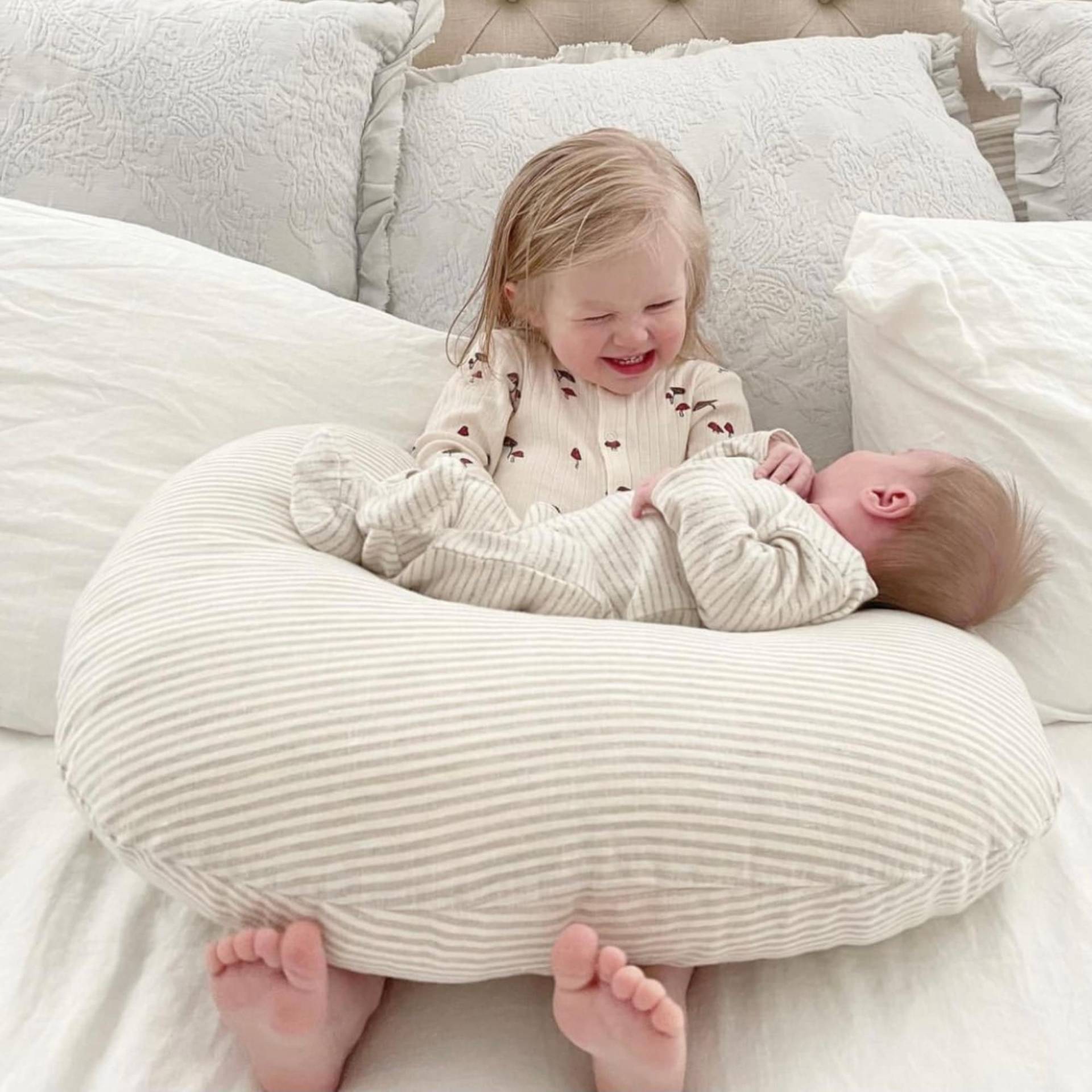 Neutraler Stillkissenbezug, Stillkissenbezug Aus Gestreiftem Leinen, Gestreifter Baby-Stützkissen, U-Förmiges Kissen Neutraler Stillkissenbezug, Stillkissenbezug Aus Gestreiftem Leinen, Gestreifter Baby-Stützkissen, U-Förmiges Kissen von Etsy - madlywish