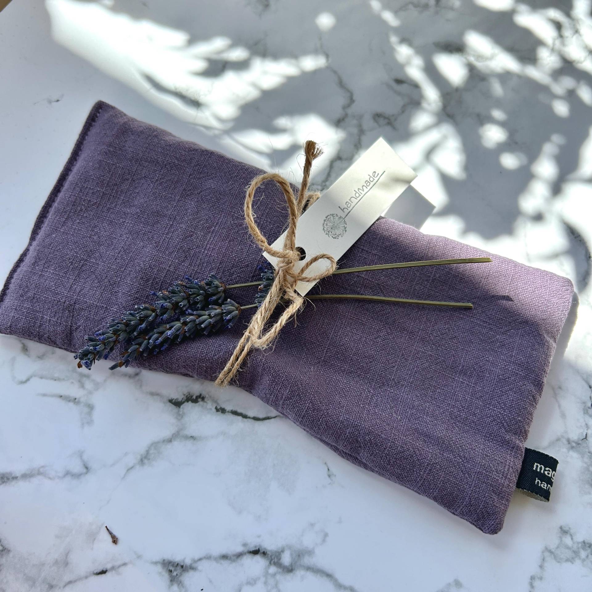 Yoga Augenkissen Bio Leinen Lavendel Entspannung Meditation Geschenk von Etsy - magnoliawerkstatt