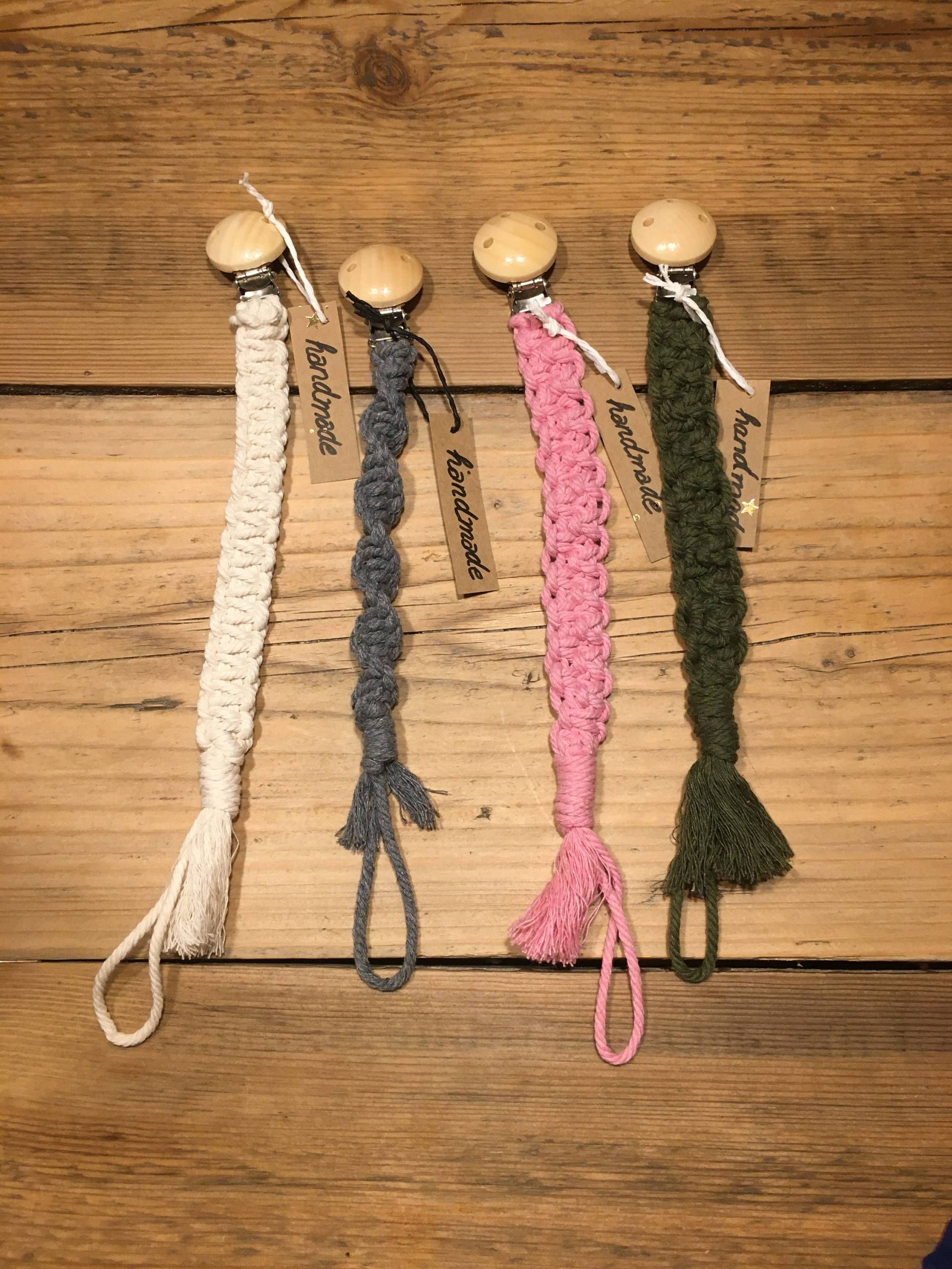 Schnullerkette, Nuckelkette, Makramee Schnullerkette, Nuckelkette, Makramee von Etsy - makralove