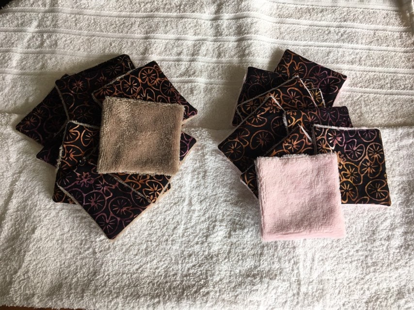 Waschbare Tücher, Babytücher Aus Baumwolle, Batikdruck Und Bambusschwamm von Etsy - mamsofyecolo
