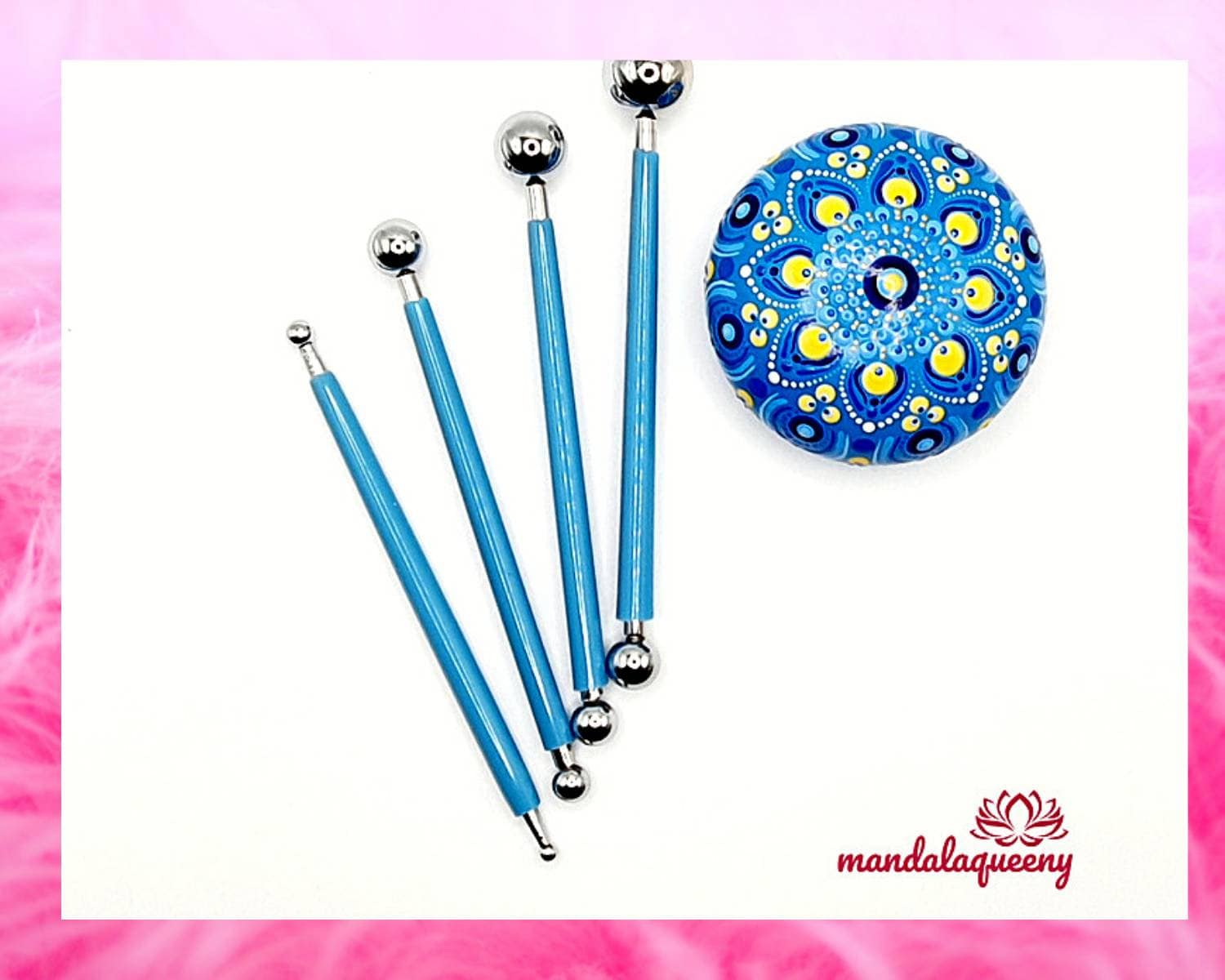 Punktierungsstempel 4Er Set Mit Zum Kreativen Bepunkten Von Untergründen Aller Art, Steine Bemalen, Dotting Tool, Dot Art Painting Punktierungsstempel 4Er Set Mit Zum Kreativen Bepunkten Von Untergründen Aller Art, Steine Bemalen, Dotting Tool, Dot Art Painting von Etsy - mandalaqueeny