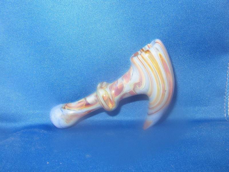 Functional Art Glass - Blau Und Bernstein Lila Spiked Hammer Functional Art Glass - Blau Und Bernstein Lila Spiked Hammer von Etsy - mandingojunction