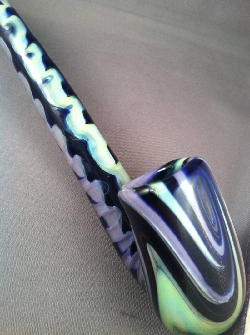 Funktionales Kunstglas - Glyzinie Slyme Und Kobalt Gandalf Pfeife Funktionales Kunstglas - Glyzinie Slyme Und Kobalt Gandalf Pfeife von Etsy - mandingojunction