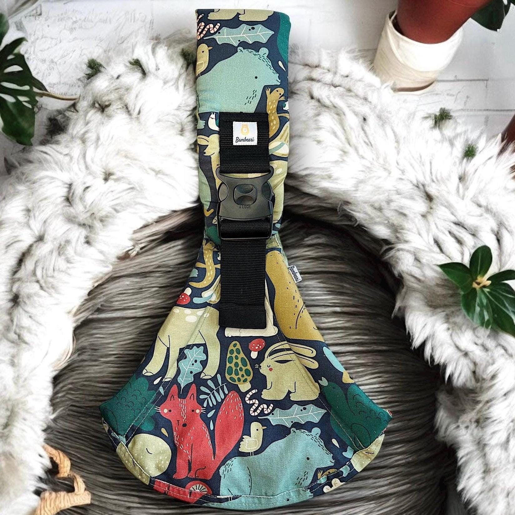 Bambari Tragetuch Kleinkind Hüfttrage, Hochwertige, Stilvolle Babytrage, Einzelschultertrage, Sicherheitsschnalle von Etsy - marcogeminiofficial