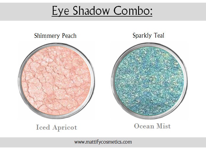 Peach Eyeshadow/Teal Lidschatten Duo Mermaid Eye Makeup Farben Sparkly Summer Smoky Look Eingebauter Primer Von Mattify Kosmetik Peach Eyeshadow/Teal Lidschatten Duo Mermaid Eye Makeup Farben Sparkly Summer Smoky Look Eingebauter Primer Von Mattify Kosmetik von Etsy - mattifycosmetics