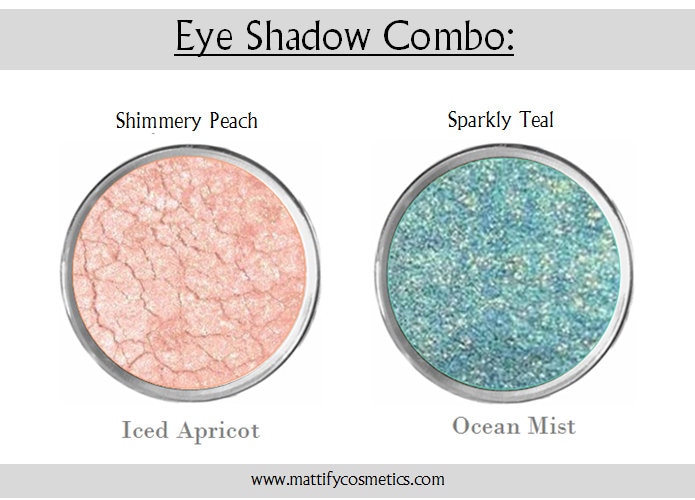 Peach Eyeshadow/Teal Lidschatten Duo Mermaid Eye Makeup Farben Sparkly Summer Smoky Look Eingebauter Primer Von Mattify Kosmetik Peach Eyeshadow/Teal Lidschatten Duo Mermaid Eye Makeup Farben Sparkly Summer Smoky Look Eingebauter Primer Von Mattify Kosmetik von Etsy - mattifycosmetics