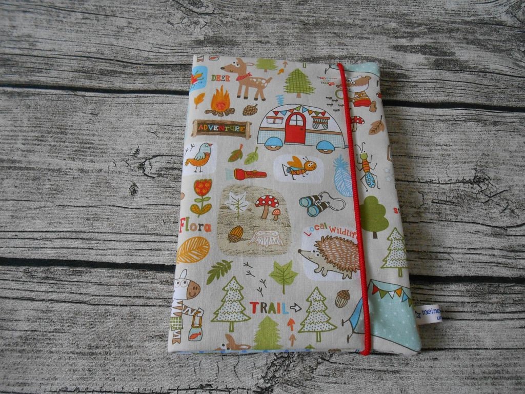 U-Heft Hülle, Untersuchungsheft Hülle Mit Campingmotiven in Beige/Bunt U-Heft Hülle, Untersuchungsheft Hülle Mit Campingmotiven in Beige/Bunt von Etsy - meineliebstenundich