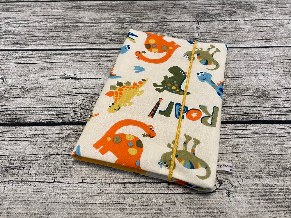 U-Heft Hülle, Untersuchungsheft Hülle in Beige Gelb Mit Dinosauriern U-Heft Hülle, Untersuchungsheft Hülle in Beige Gelb Mit Dinosauriern von Etsy - meineliebstenundich
