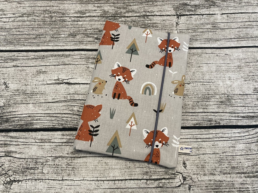 U-Heft Hülle, Untersuchungsheft Hülle in Beige Mit Füchsen von Etsy - meineliebstenundich