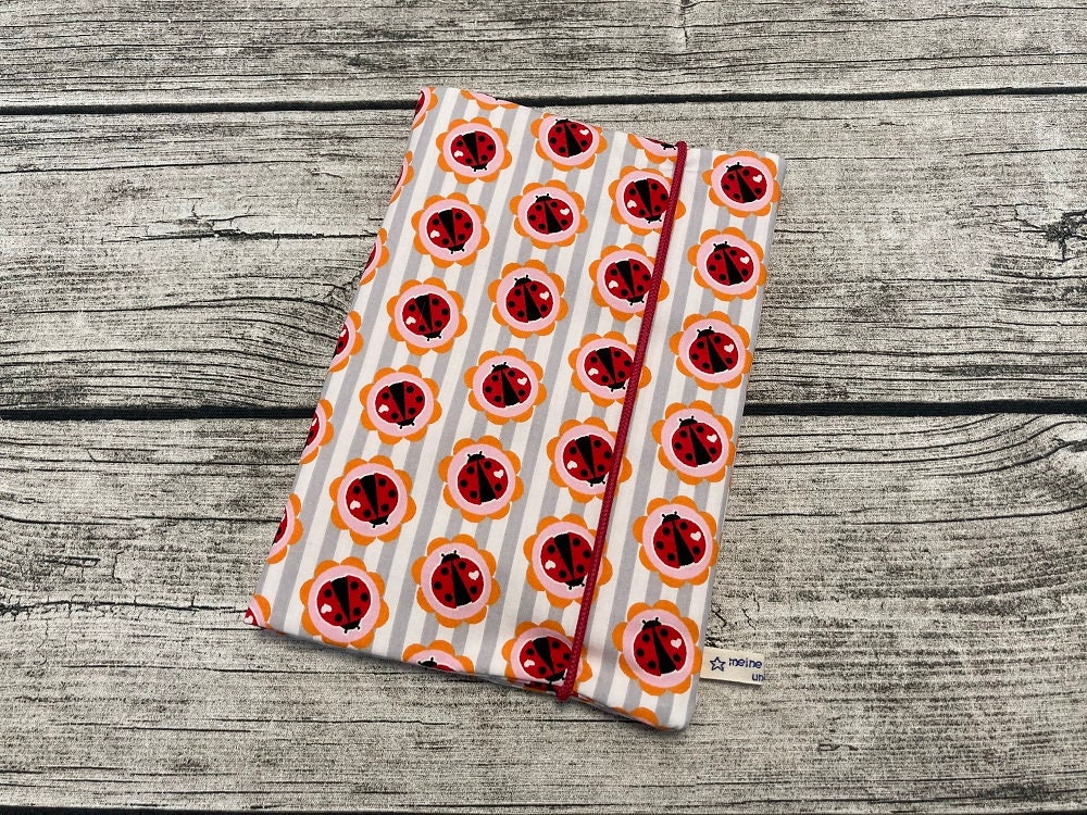 U-Heft Hülle, Untersuchungsheft Hülle in Grau Rosa Mit Marienkäfern U-Heft Hülle, Untersuchungsheft Hülle in Grau Rosa Mit Marienkäfern von Etsy - meineliebstenundich