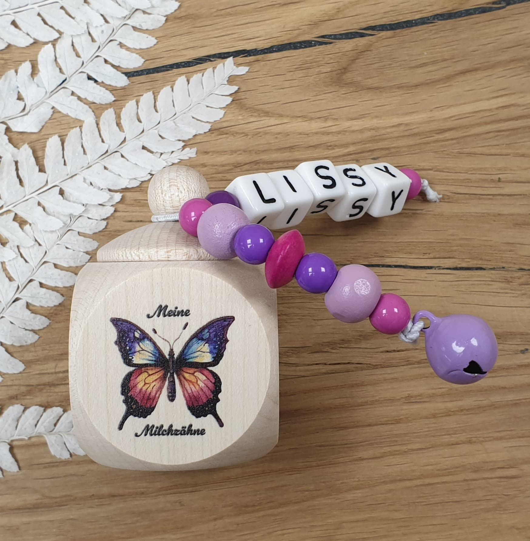Zahndose Aus Holz Vlinder - Personalisiert Zur Aufbewahrung Der Milchzähne, Schmetterling Zahndose Aus Holz Vlinder - Personalisiert Zur Aufbewahrung Der Milchzähne, Schmetterling von Etsy - meinkerzenshop