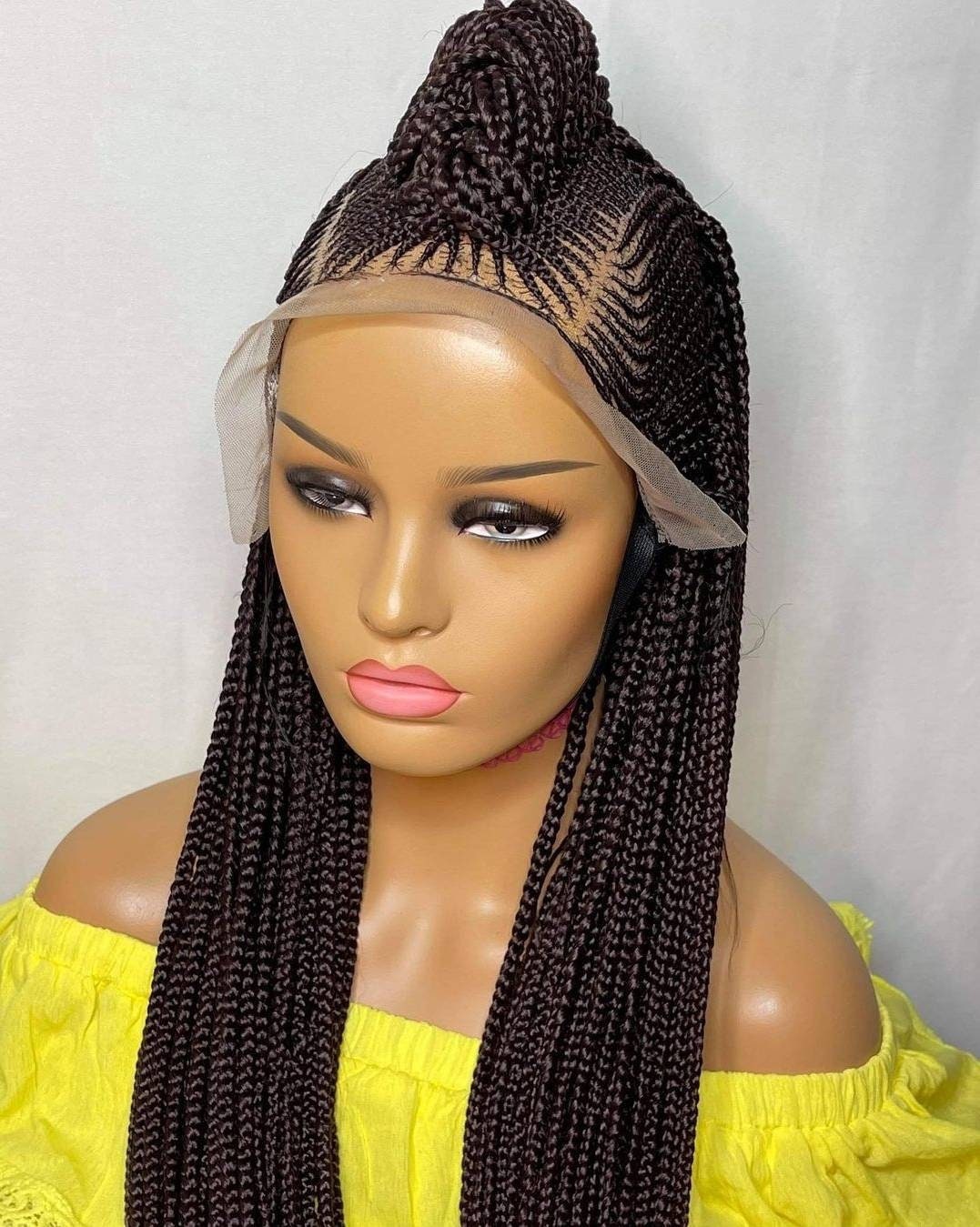Geflochtene Perücke, Cornrow Perücke Box Geflochtene Ombre Perücken Leidenschaft Twists Faux Locs Goddess Senegalese Lace Front Geflochtene Perücke, Cornrow Perücke Box Geflochtene Ombre Perücken Leidenschaft Twists Faux Locs Goddess Senegalese Lace Front von Etsy - merithairs