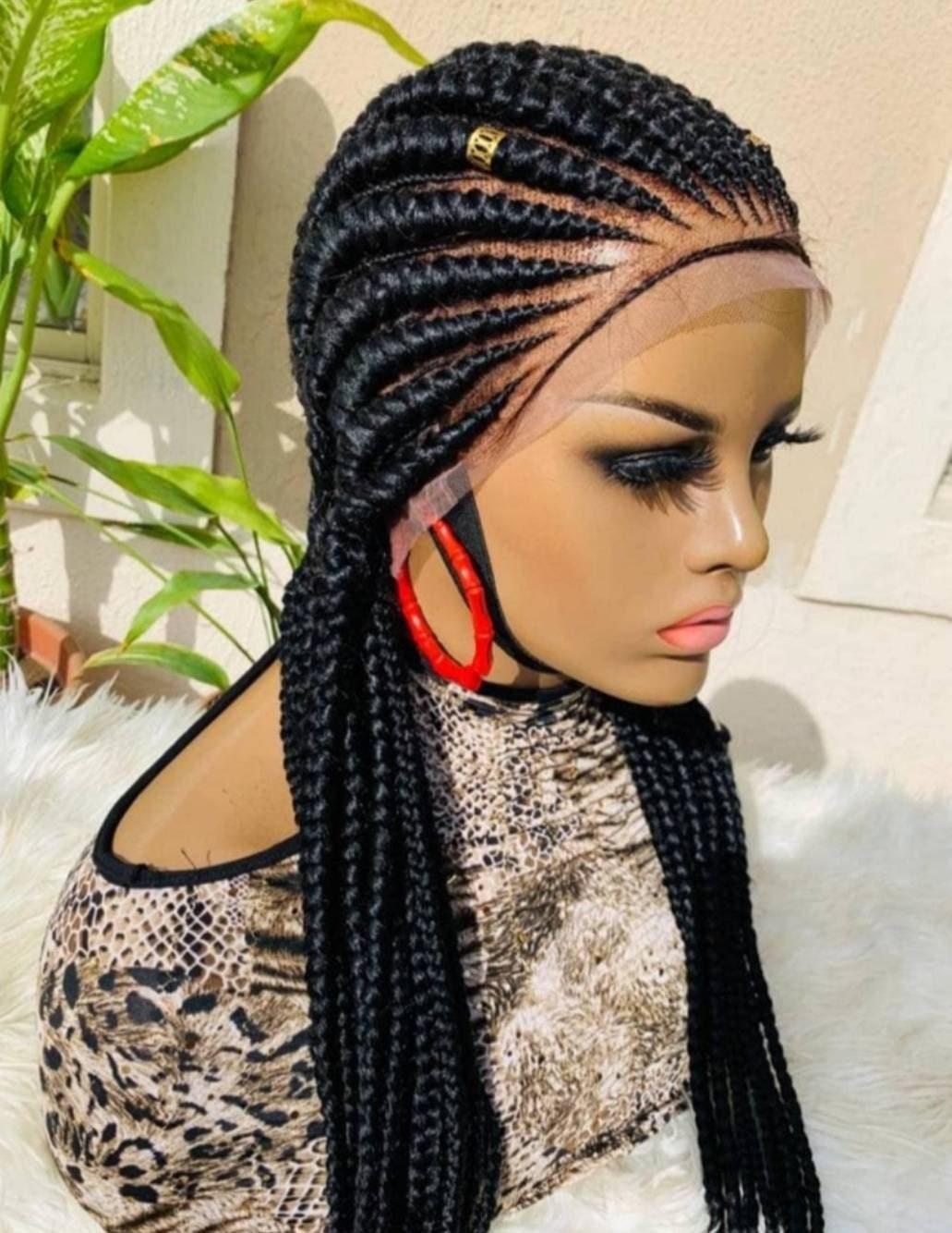 Geflochtene Perücke, Cornrow Perücke Box Geflochtene Ombre Perücken Leidenschaft Twists Faux Locs Goddess Senegalese Lace Front Geflochtene Perücke, Cornrow Perücke Box Geflochtene Ombre Perücken Leidenschaft Twists Faux Locs Goddess Senegalese Lace Front von Etsy - merithairs