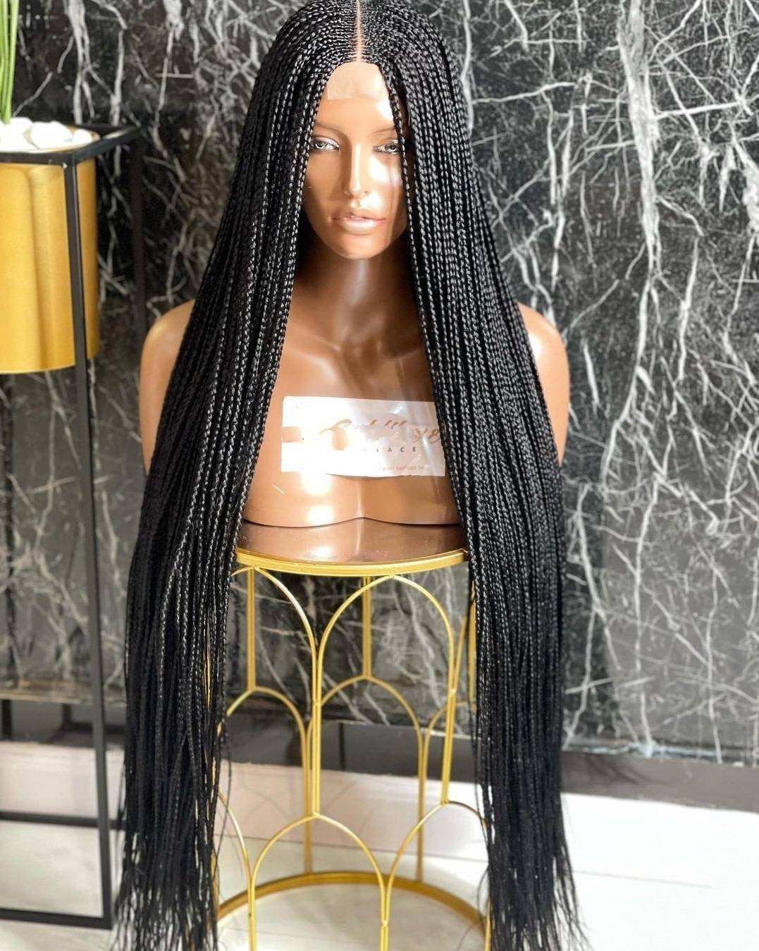 Geflochtene Perücke Box Geflochtene Lace Perücken Leidenschaft Twists Faux Locs Göttin Senegalese Front Geflochtene Perücke Box Geflochtene Lace Perücken Leidenschaft Twists Faux Locs Göttin Senegalese Front von Etsy - merithairs