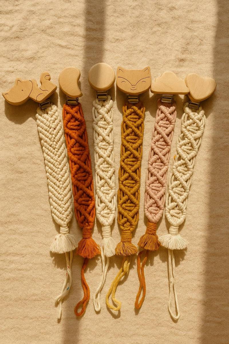 Macrame Baby Clip/Newborn Gift von Etsy - minimangoo