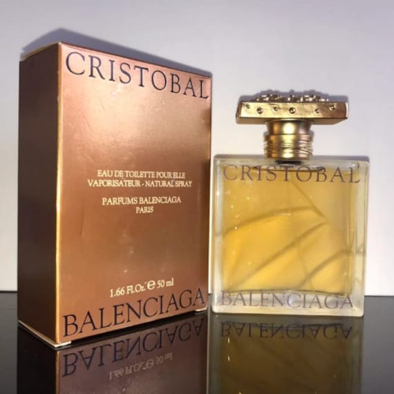 Balenciaga Cristobal Eau De Toilette 50 Ml Jahr 1998 Rar Vintage Geschenküberraschung Für Ihr Sammlerstück Selten von Etsy - miniperfumes
