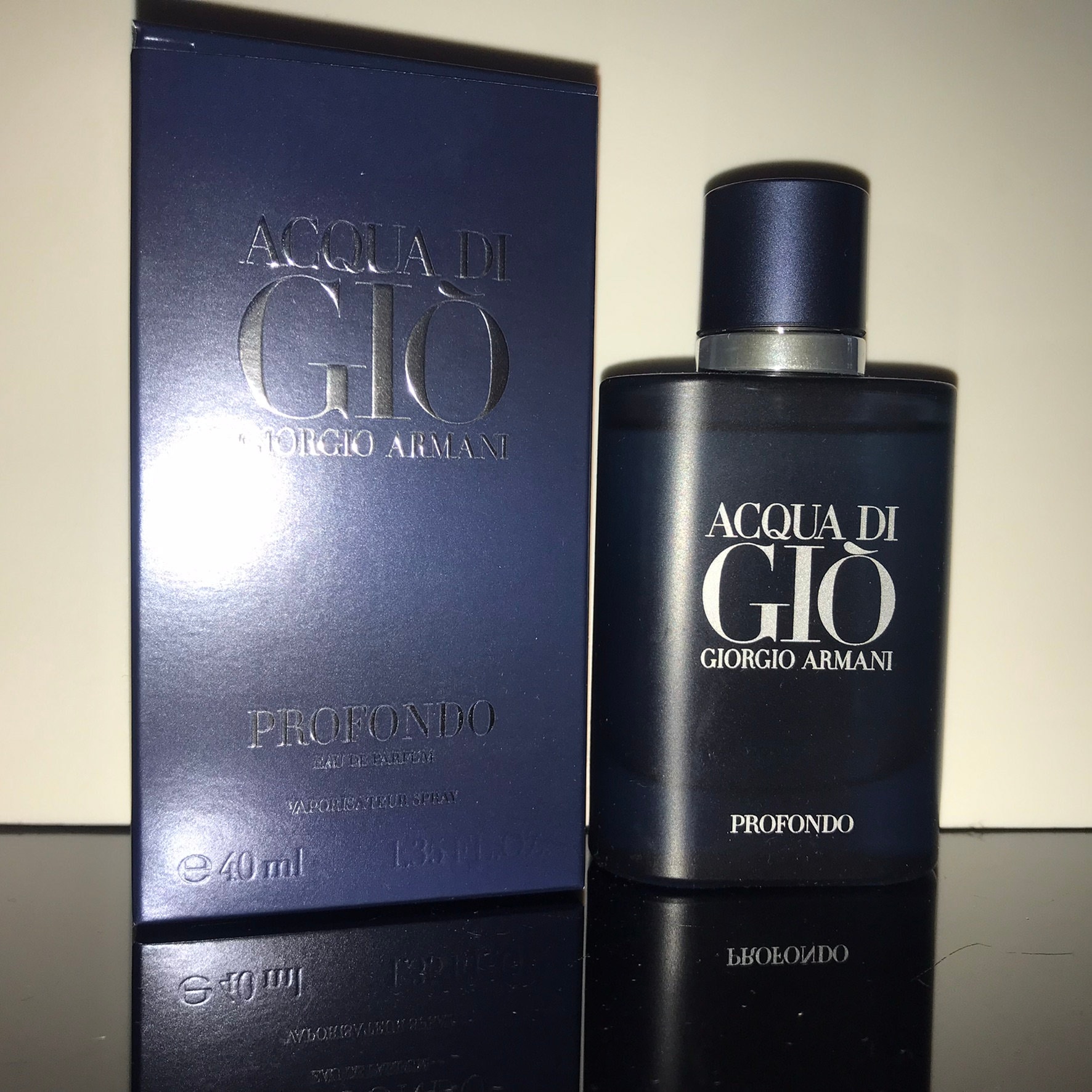 Giorgio Armani - Acqua Di Gio Profondo Eau De Parfum 40 Ml Siehe Beschreibung Und Fotos Mit Box, Sehr Gut Als Geschenk Für Ihn Geeignet von Etsy - miniperfumes