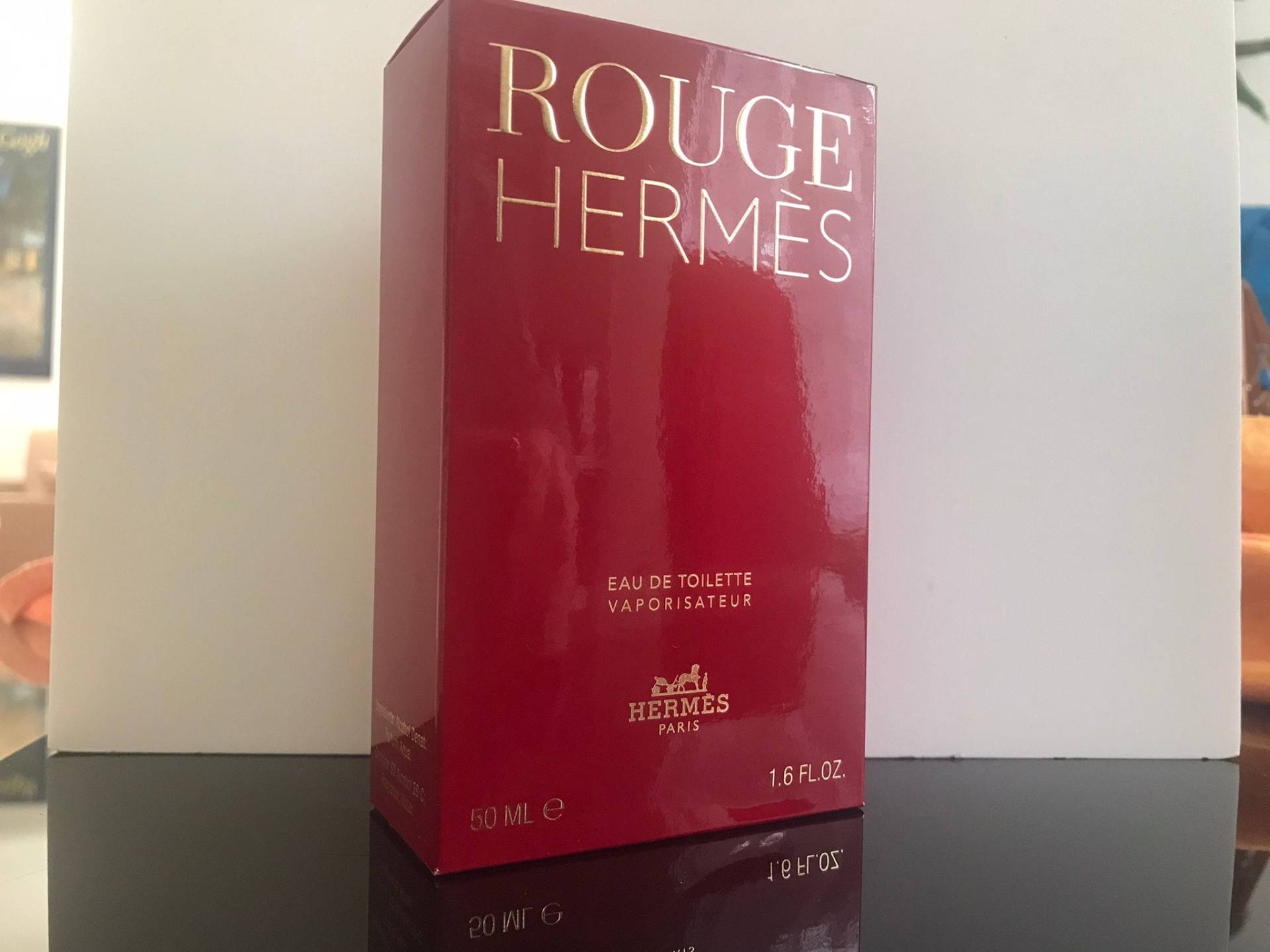 Hermés - Rouge Hermès Eau De Toilette 50 Ml Raritavintage von Etsy - miniperfumes