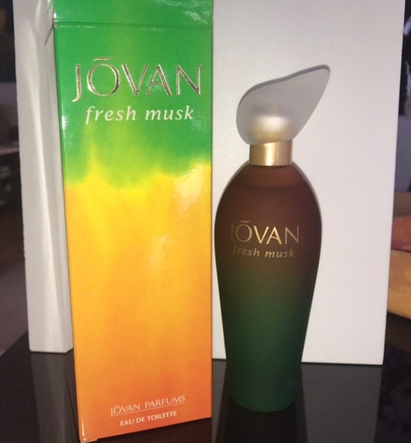 Jovan Fresh Musk Eau De Toilette 100 Ml - Rar Vintage Schwer Zu Finden Luxes Weihnachtsgeschenk Eingestellt von Etsy - miniperfumes