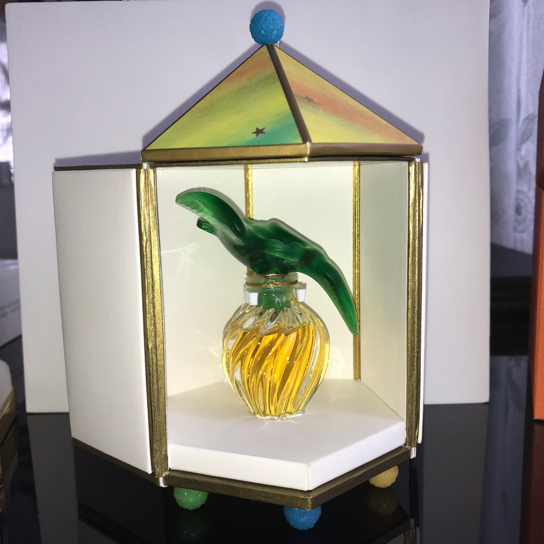 L Air Du Temps | 1948 - Lalique Flakon Reines Parfum 15 Ml Limited Edition Rarität, Vintage Mit Schachtel L Air Du Temps | 1948 - Lalique Flakon Reines Parfum 15 Ml Limited Edition Rarität, Vintage Mit Schachtel von Etsy - miniperfumes