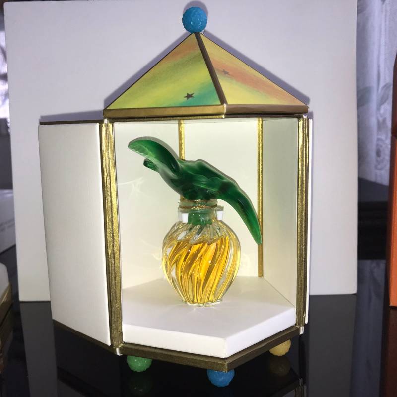 L Air Du Temps | 1948 - Lalique Flakon Reines Parfum 15 Ml Limited Edition Rarität, Vintage Mit Schachtel von Etsy - miniperfumes