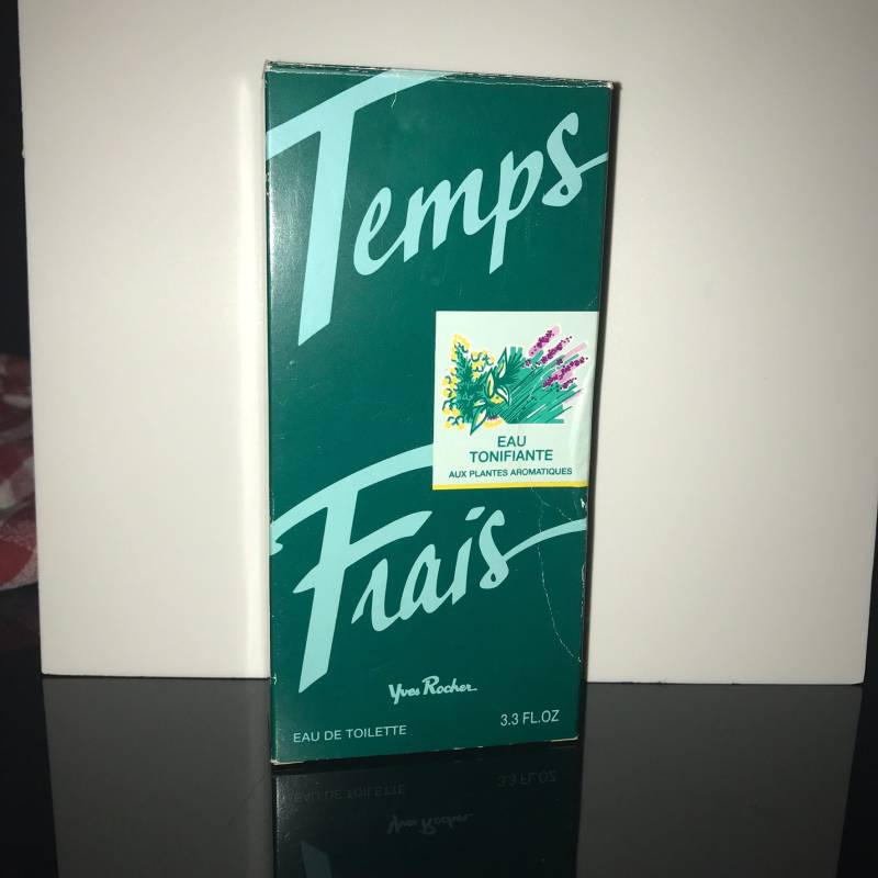 Yves Rocher - Temps Frais Eau De Toilette 100 Ml Spray Vintage Selten von Etsy - miniperfumes