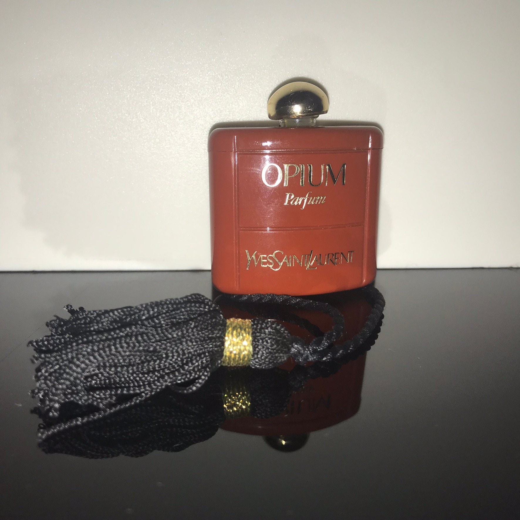 Yves Saint Laurent - Opium | 1977 Pure Parfum 3, 5 Ml Vintage Selten von Etsy - miniperfumes