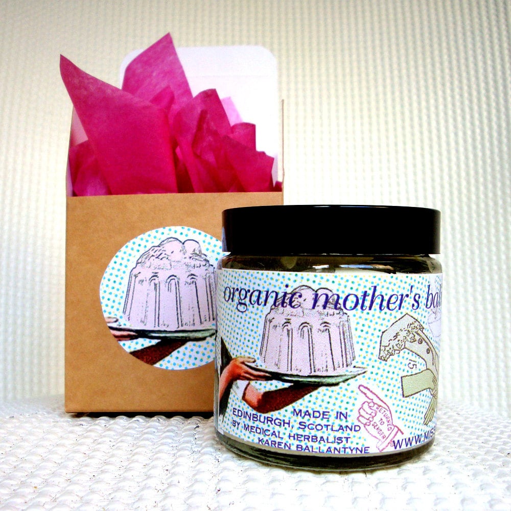 Organic Mother's Balm Dickcreme-Wachs von Etsy - missballantyne