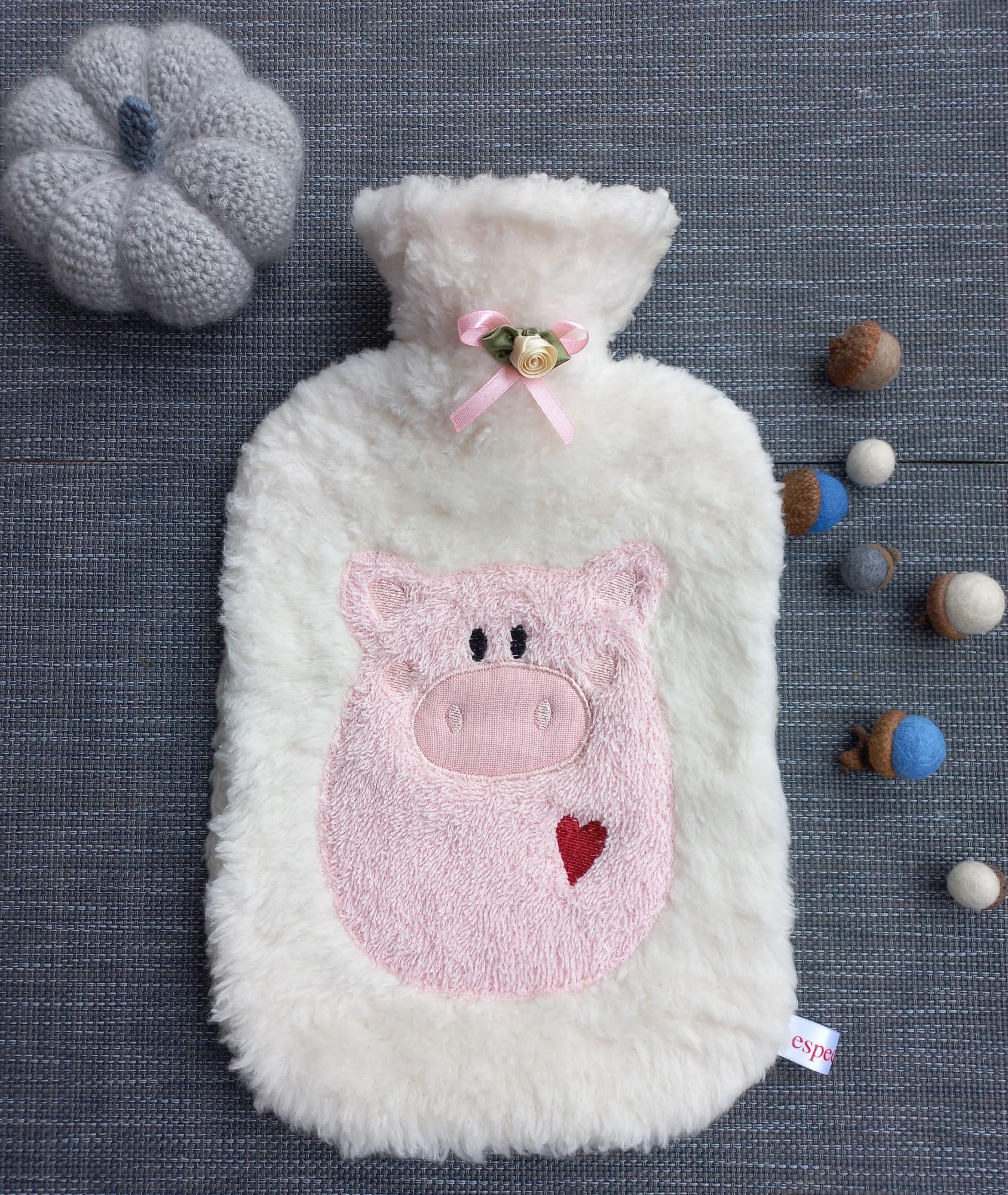 Glücksschweinchen Wärmflasche Glücksschweinchen Wärmflasche von Etsy - misssewingsnail