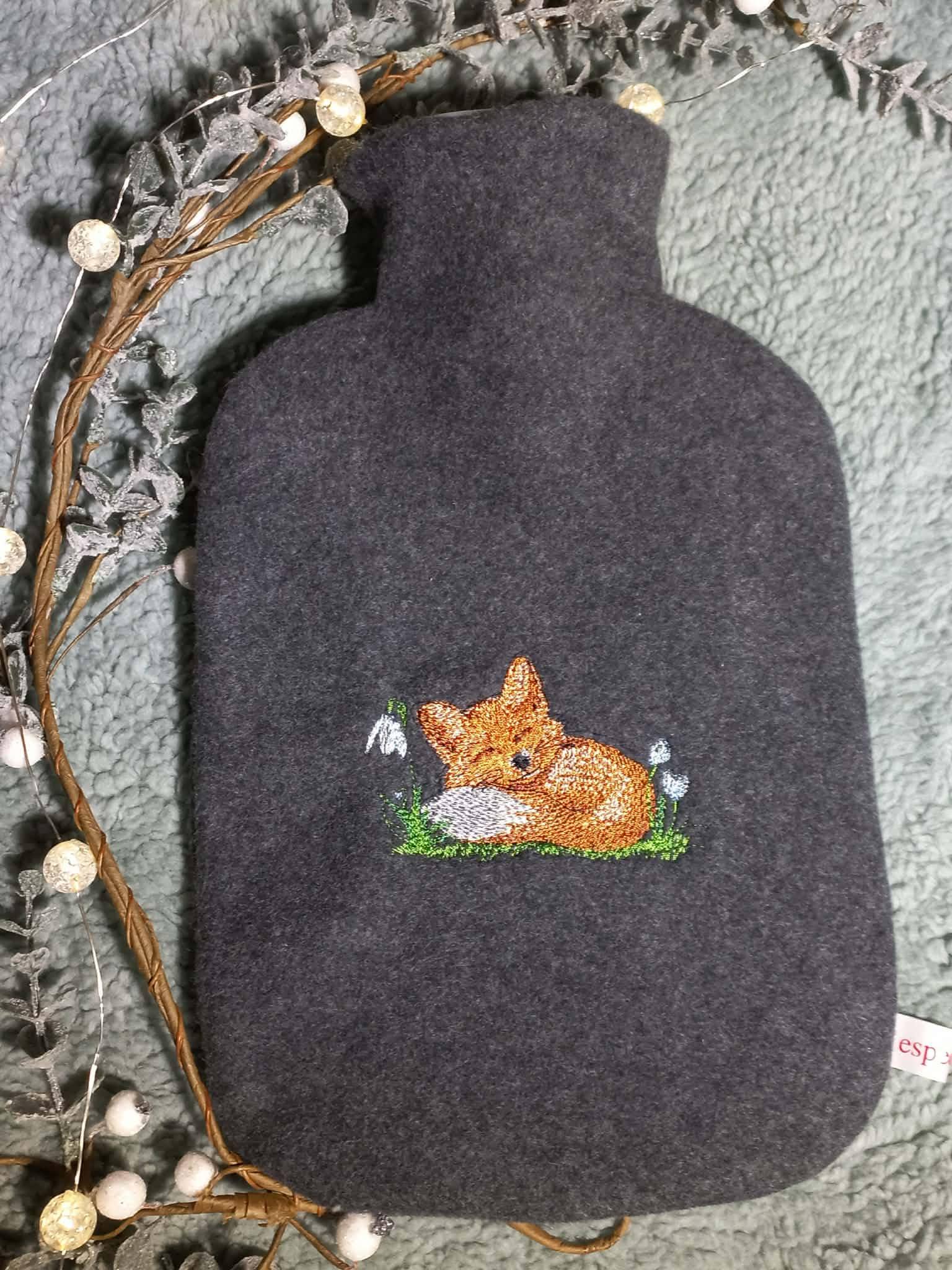 Wärmflasche, Inkl. Wärmflasche 2 L, Motiv Siehe Foto, Weihnachten, Geschenk, Bauchweh, Kinder von Etsy - misssewingsnail