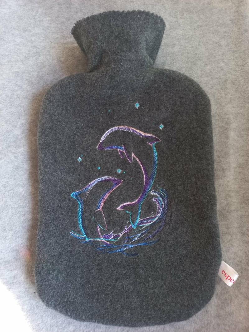 Wärmflasche, Inkl. Wärmflasche 2 L, Motiv Siehe Foto, Weihnachten, Geschenk, Bauchweh, Kinder von Etsy - misssewingsnail