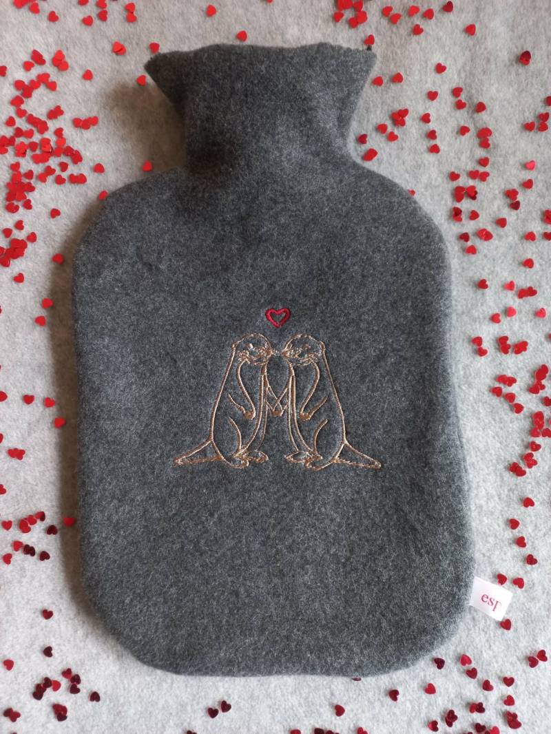 Wärmflasche, Inkl. Wärmflasche 2 L, Motiv Siehe Foto, Weihnachten, Geschenk, Bauchweh, Kinder von Etsy - misssewingsnail