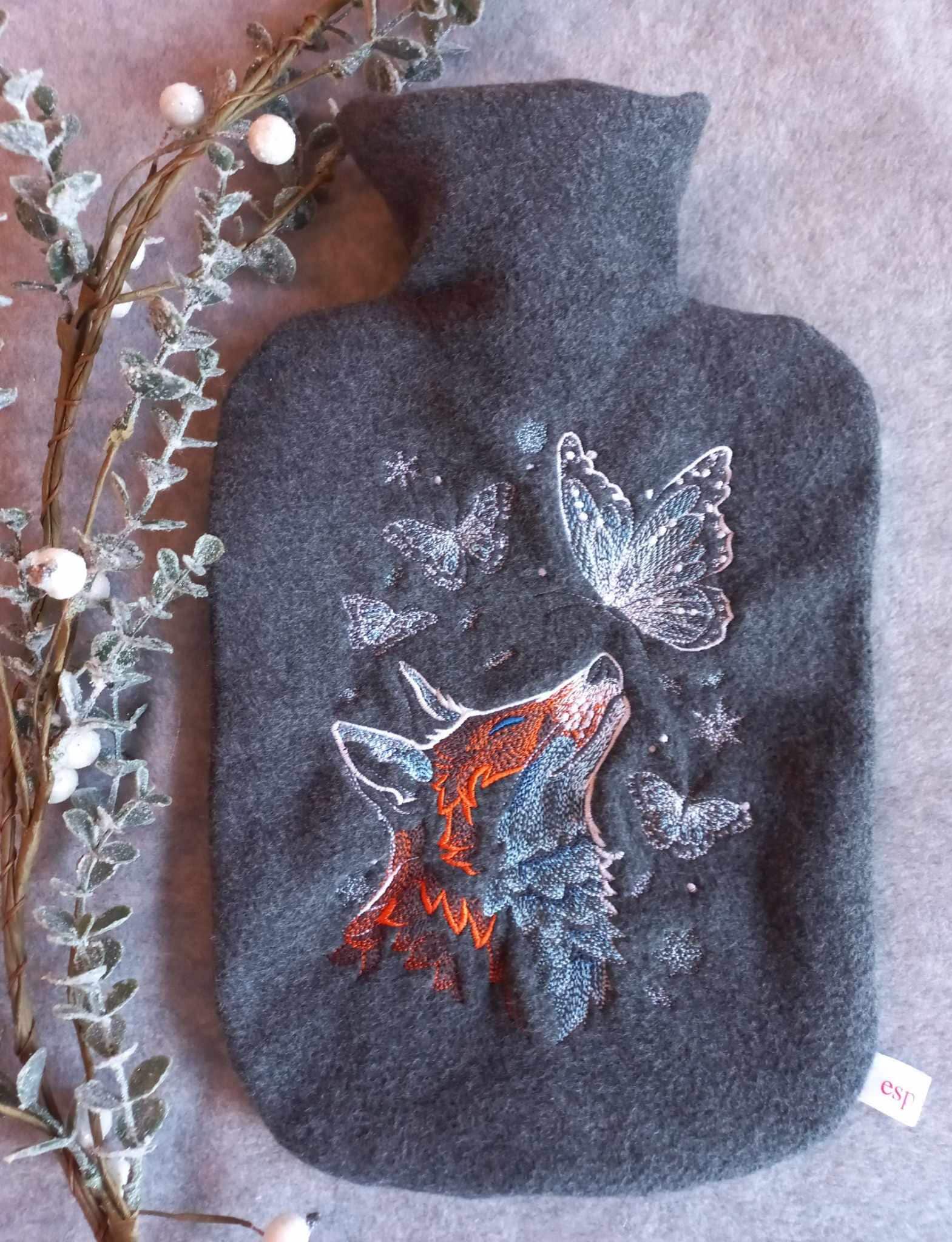 Wärmflasche Fuchs Und Schmetterlinge Wärmflasche Fuchs Und Schmetterlinge von Etsy - misssewingsnail