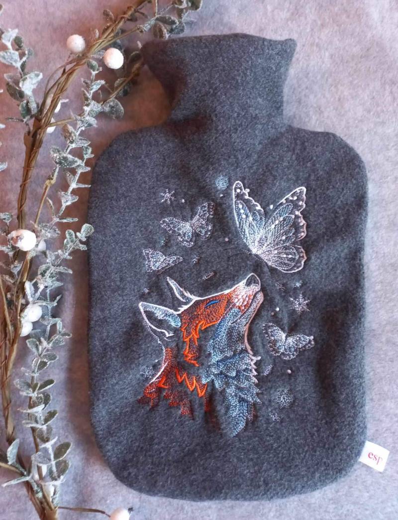 Wärmflasche Fuchs Und Schmetterlinge Wärmflasche Fuchs Und Schmetterlinge von Etsy - misssewingsnail