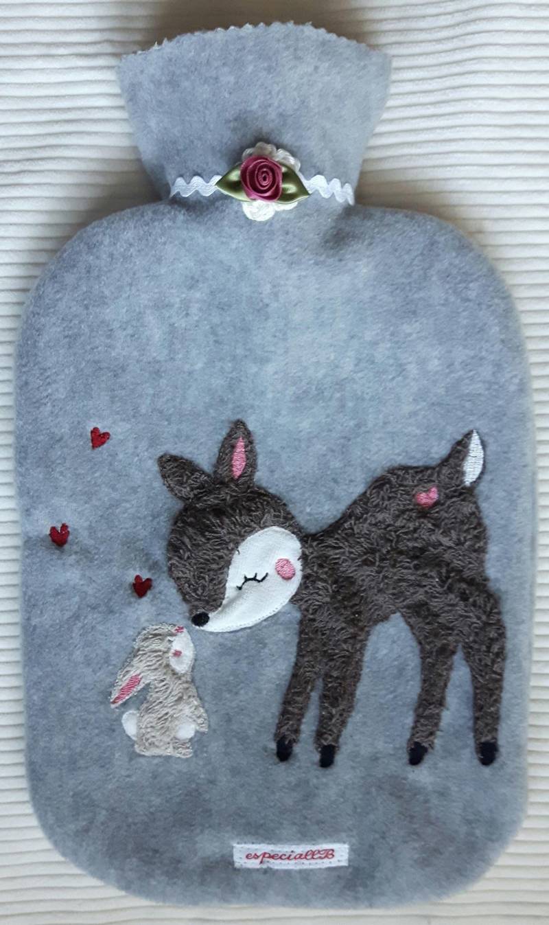 Wärmflasche Reh Und Hase Wärmflasche Reh Und Hase von Etsy - misssewingsnail