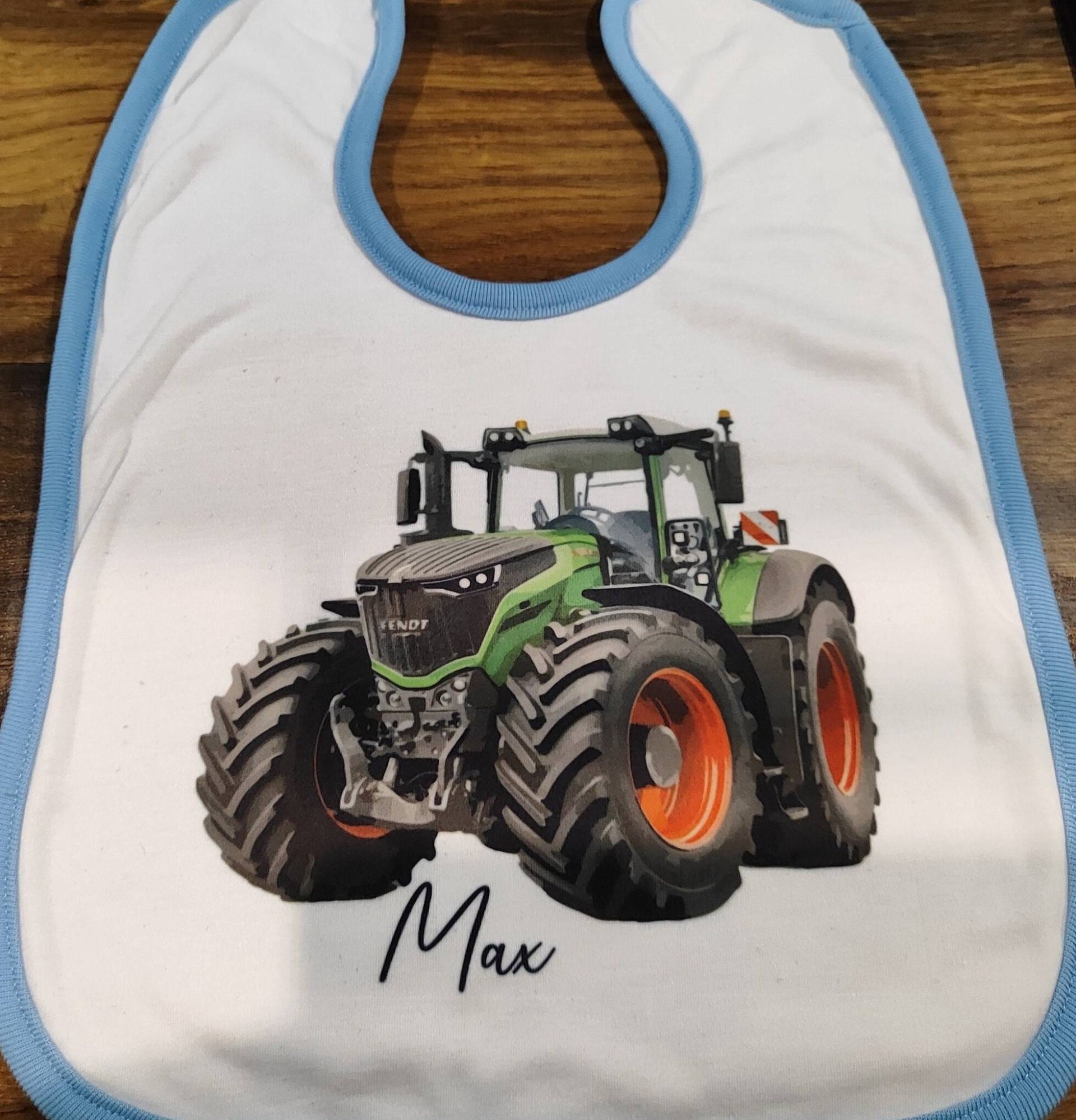 Lätzchen, Latz, Kinder, Traktor, Bulldog, John Deer, Claas, Fendt, Geschenk, Geburt, Geburtstag von Etsy - momentevollliebe