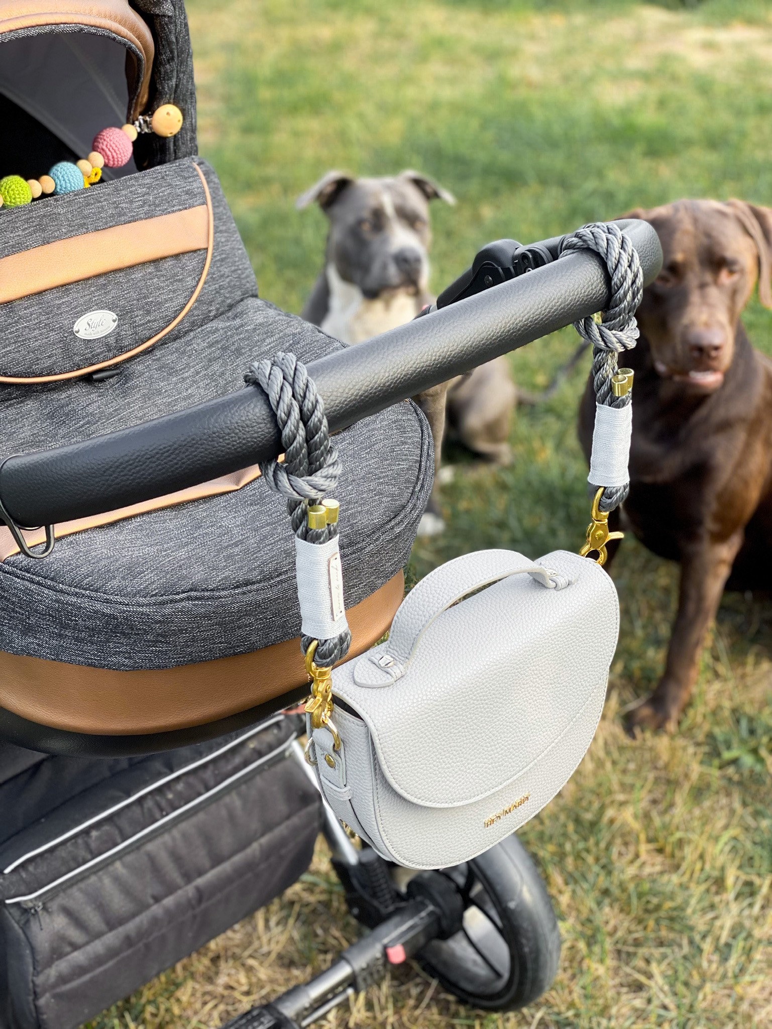 Taschenhalter Für Kinderwagen - Wickeltasche Geschenk Zur Geburt/Babyparty von Etsy - moonandneck